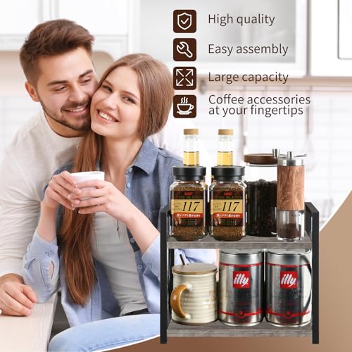Kitchen Countertop Organizer (Grey Small)