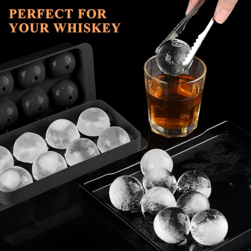 1.8" x 8 Ices (Black Ice Ball Mold)