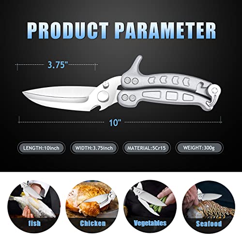 Poultry Shears (Silver)