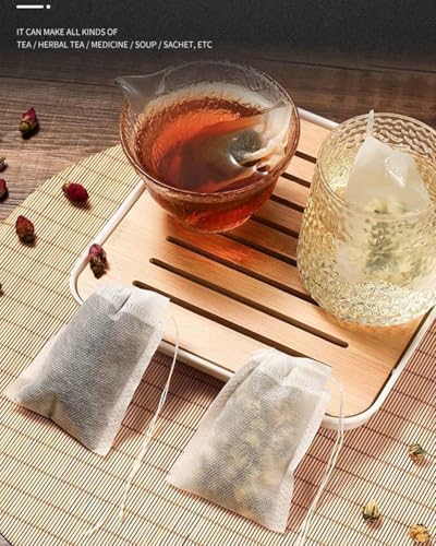 200pcs Disposable Tea Bags for Loose Leaf Tea