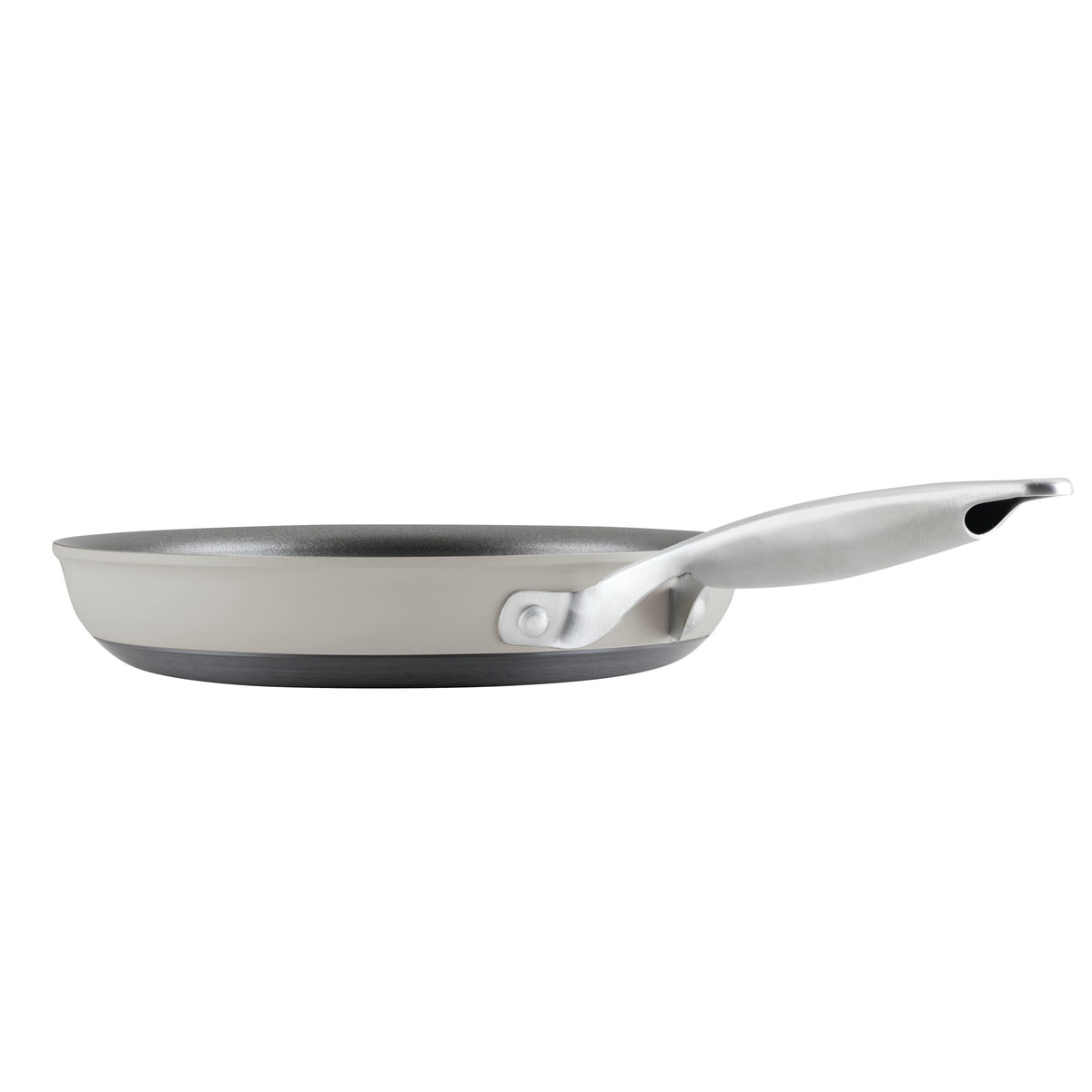 Achieve Hard Anodized Nonstick Cookware Pots and Pans Set (Cookware Set (9 Piece) / Silver)