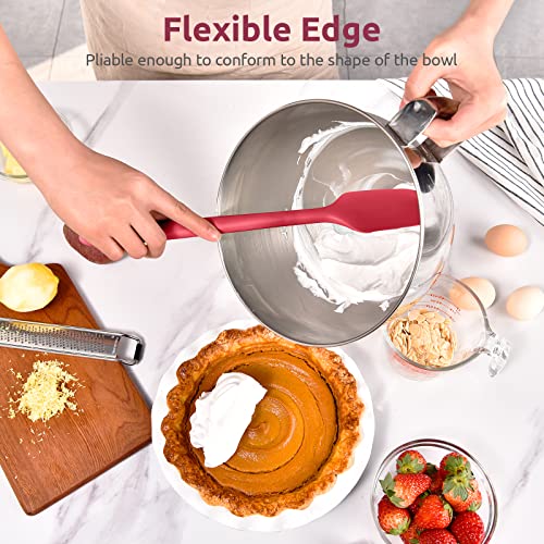 14in Extra Large Silicone Spatula (Red / 14.2in)