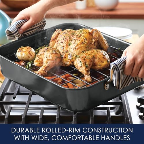 Nonstick Roasting Pan with Rack (Roasting Pan)