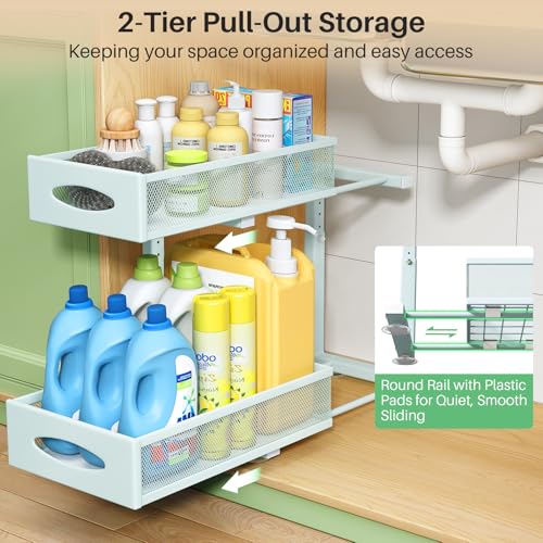Under Sink Organizer (Blue / 1 Pack)