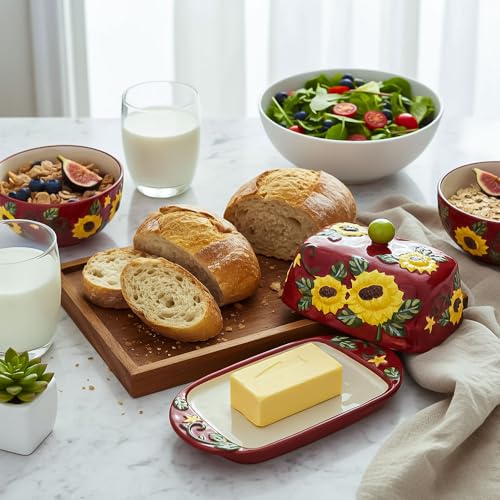 Ceramic Butter Dish with Lid