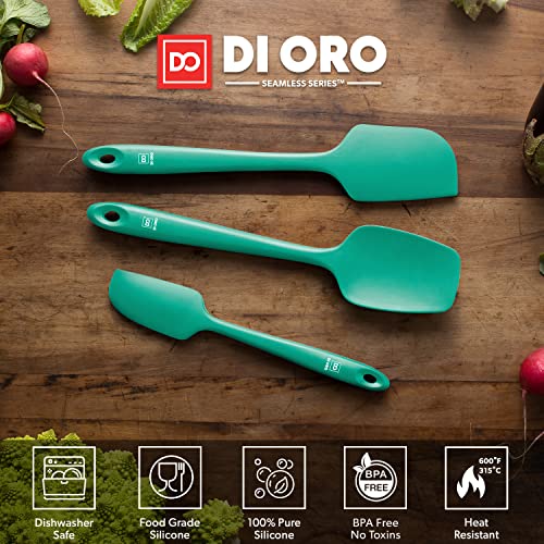 DI ORO Silicone Spatula Set (Mint)