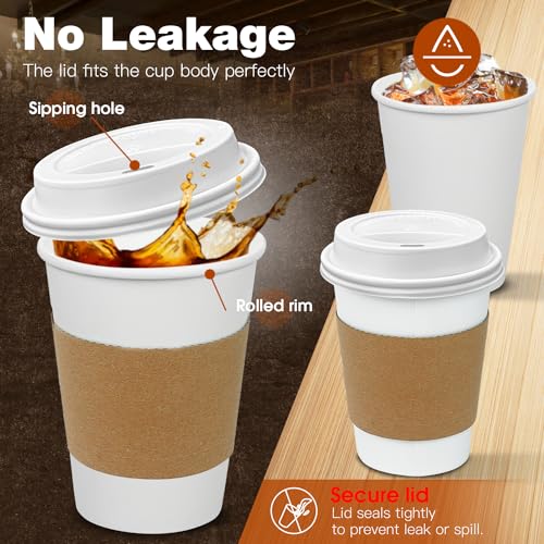 100 Pack 12 oz Leak