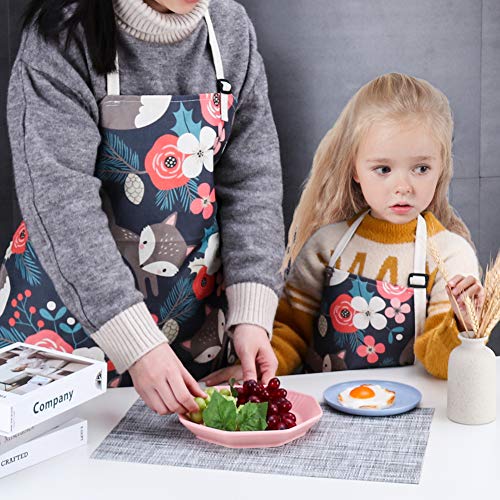 Matching Aprons for Kids & Adults (Brown)