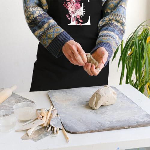 Personalized Aprons for Women with Pockets (E)