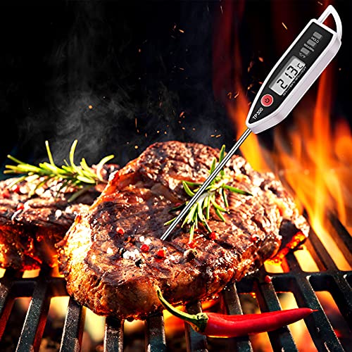 Digital Thermometer Food Meat Candy Water Immediate Read Thermometer for Kitchen Cooking