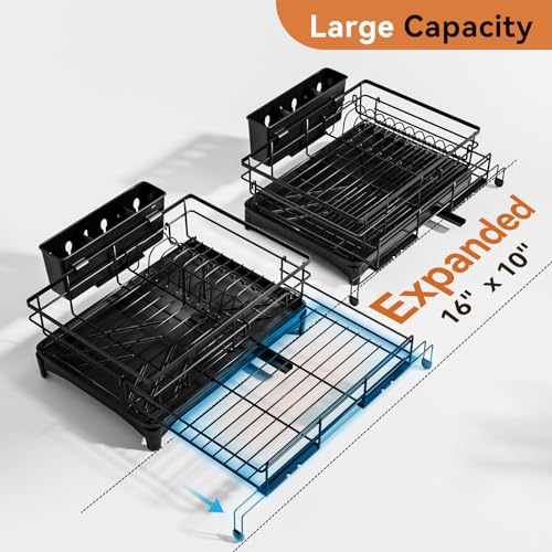 Dish Drying Rack (Black)