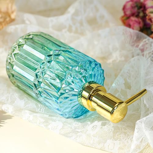 Soap Dispenser with Pump Refillable (Bluegreen)
