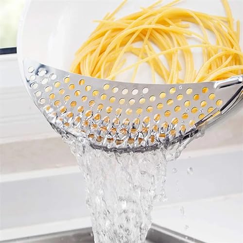 Pack of 2 Pot Strainer with Handle