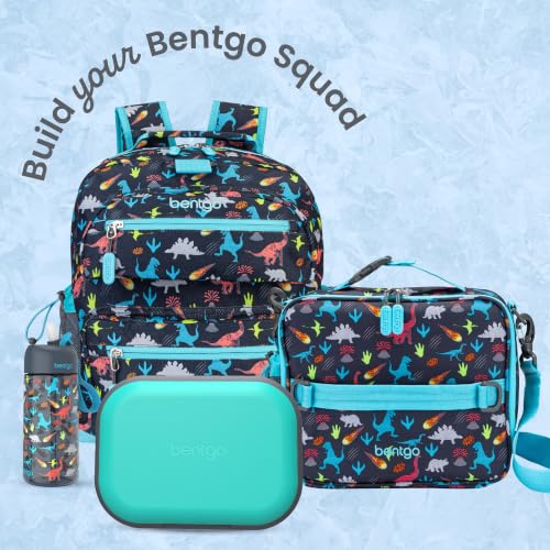 Chill Kids 4 Compartment Bento Box Leakproof Lunch Box (Electric Aqua)