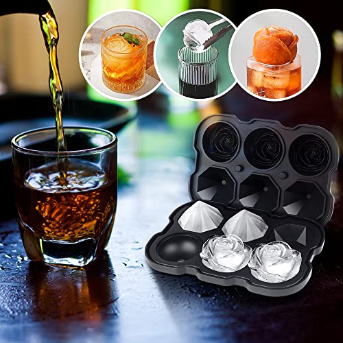 Silicone Ice Cube Tray with Lids