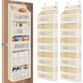 Over the Door Organizer for Pantry (Beige / 2 Pack (Standard))