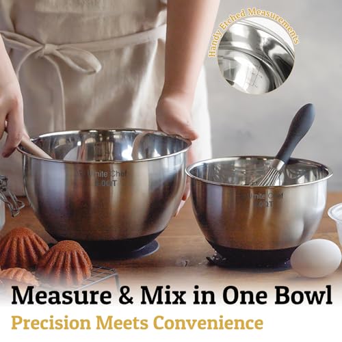 Mixing Bowls with Lids Set (Black)