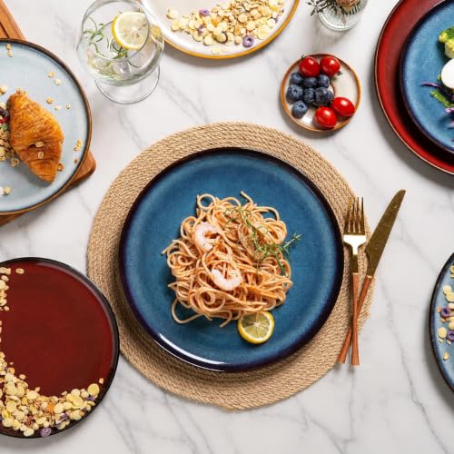 Ceramic Dinnerware Sets for 6 (Modern-colorful / Service for 6 (18 Pcs))