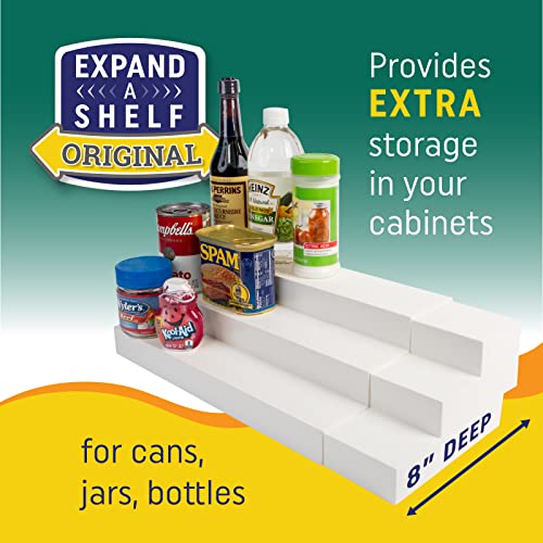 Dial Industries 3 Tier Expandable Pantry Shelf Organizer (Standard)