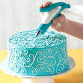 Cake Decorating Pen Tool Kit Pastry Bag DIY Cake Deco Tools Kit Pastry Icing Pen Piping Kit Bags (Blue / Decorating Pen)