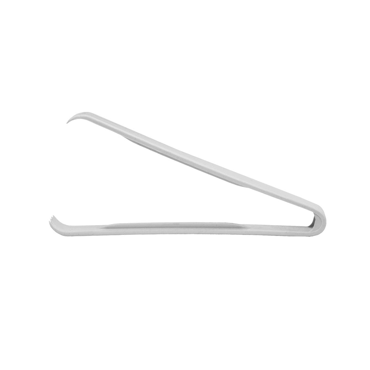 TN 65W Plastic Serving Tong (White / Pack of 144)