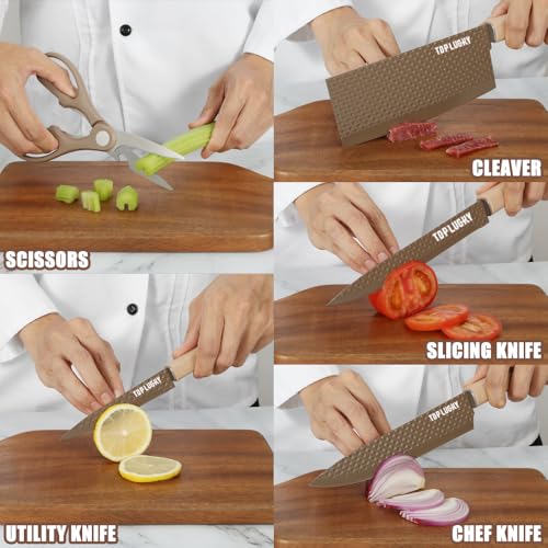 Knife Set Wiztoynia 6 (Coffee)