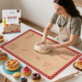 Extra Thick Silicone Mat for Baking (Red / 28"L x 20"W)