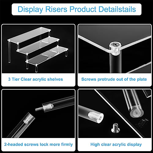 Large Acrylic Display Risers