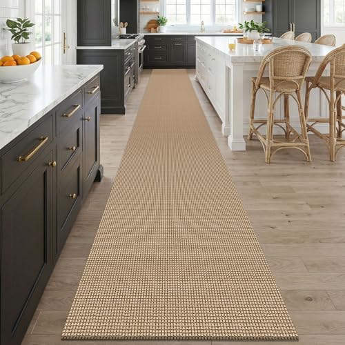 Boho 2.5'x20' Runners Rugs for Hallway (Orange Beige/Tan/Brown / 2'8" x 20' (Runner))