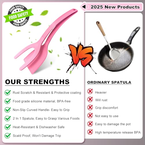 Silicone Spatulas (Pink)