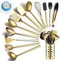 Gold Cooking Utensils Set (a. 13 Pieces)