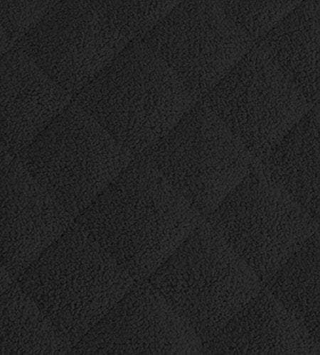 Basic Terry Collection 100% Cotton Quilted (Black / Oven Mitt)