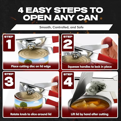 Commercial Can Opener Heavy Duty (Heavy Duty 1 Pack)