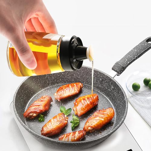 Leak proof Oil Dispenser Bottle for Outdoor Camping (4 Pack)