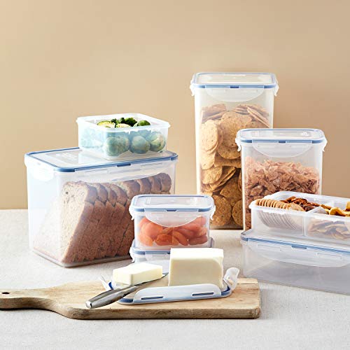 Lock & Lock Airtight Food Storage Container with Lid (Square - 88 Ounce / 11 Cup)