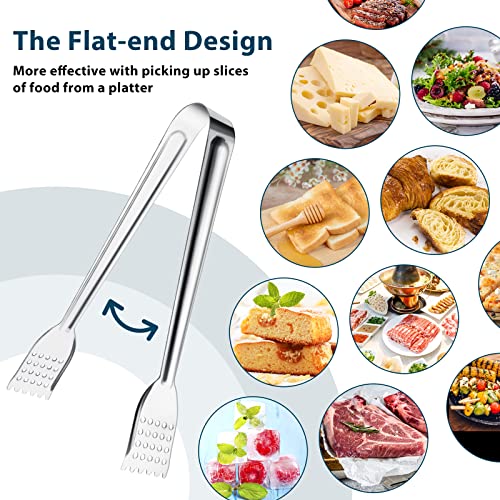 8 Pack Serving Tongs (9 Inch （8 Pack）)