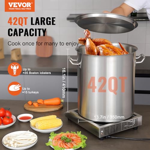 18 8 Stainless Steel Stockpot (44.4 Quarts)