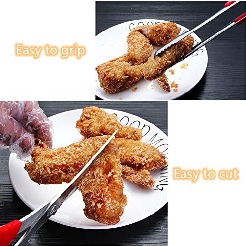 Korean Barbecue Scissors And Tongs Set