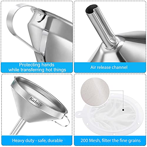 Premium Stainless Steel Funnel