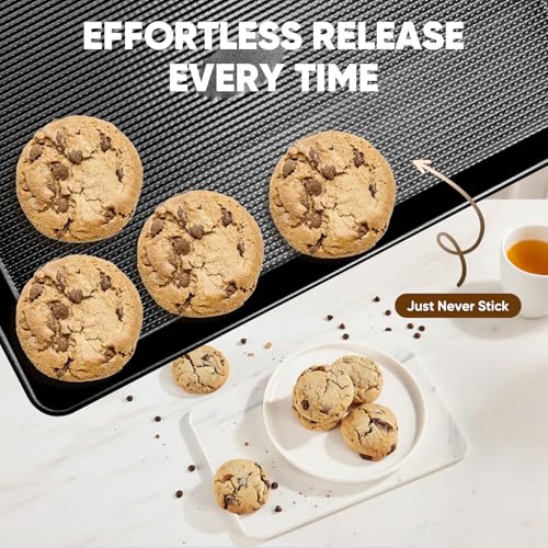 Nonstick Baking Sheet Set of 3 (Black)
