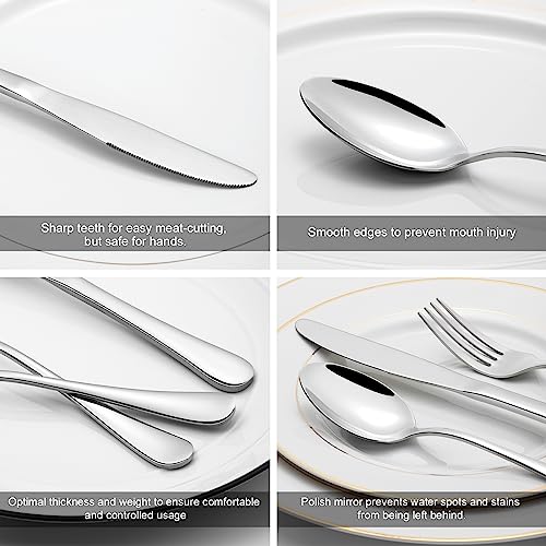 Silverware Set for 12 (Silver)