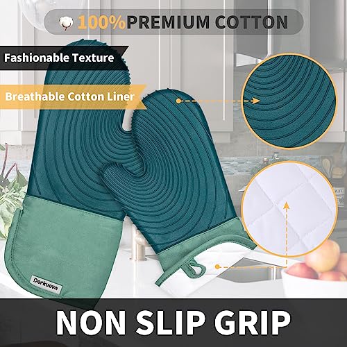 Silicone Oven Mitt Pack (Green)