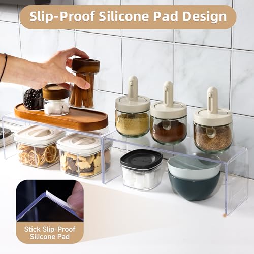 Cabinet Shelf Organizer (4 Pack)