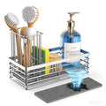 Sink Caddy With Stone Drying Tray (Silver-1 / Medium)