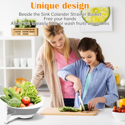 Collapsible Colander (Gray)