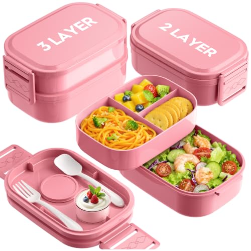 Bento Lunch Box (Pink)
