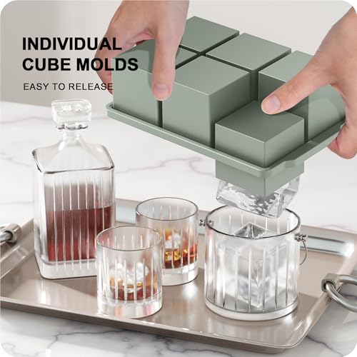 3 Pack Large Ice Cube Molds (Set 4)