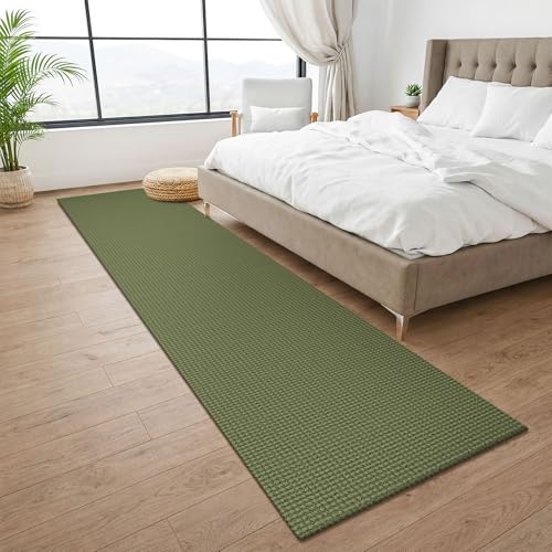 Runners Rugs for Hallway 2x10 (Olive Green/Earthy Green / 2' x 10' (Runner))