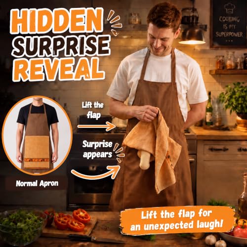 Funny Aprons for Men (1pc)