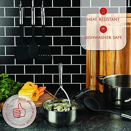 Kitchen Utensils Set 35 PCS Cooking Utensils Set (Black)